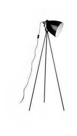 Black Metal Tripod Floor Lamp Black Metal Tripod Floor Lamp